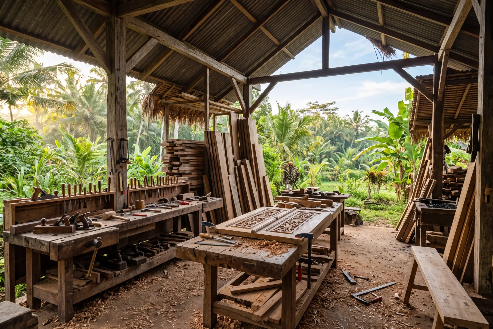 Carpentry that is built for the tropics